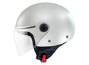 КАСКА ЗА СКУТЕР MT STREET S SOLID A0 WHITE - Avtozona