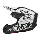 Мотокрос каска O’NEAL 5SERIES SCARZ BLACK/WHITE V.24 - Avtozona
