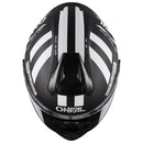 Каска O’NEAL CHALLENGER WARHAWK BLACK/WHITE/RED V.24 - Avtozona