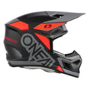 Мотокрос каска 3SERIES VISION BLACK/RED/GRAY V.24 - Avtozona