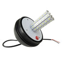 LED ЛЕД Аварийна Сигнална Лампа Маяк Буркан Оранжева Жълта 12V - 24V за трактори комбайни репатраци снегорини аварийни автомобили и др.