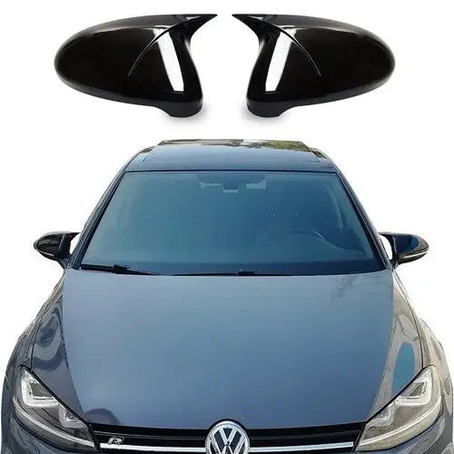 Черни гланцови капаци за огледала за VW Golf 7 (2012-2019) - Avtozona