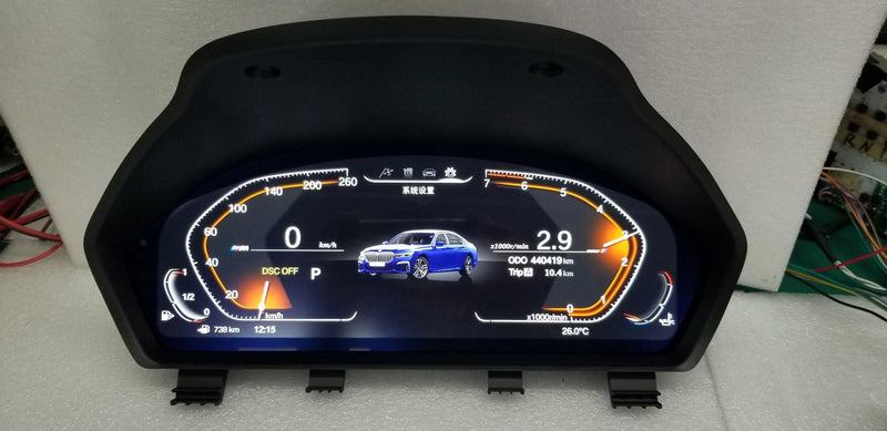 Дигитално Табло за BMW F10 WITH HUD Design 2024