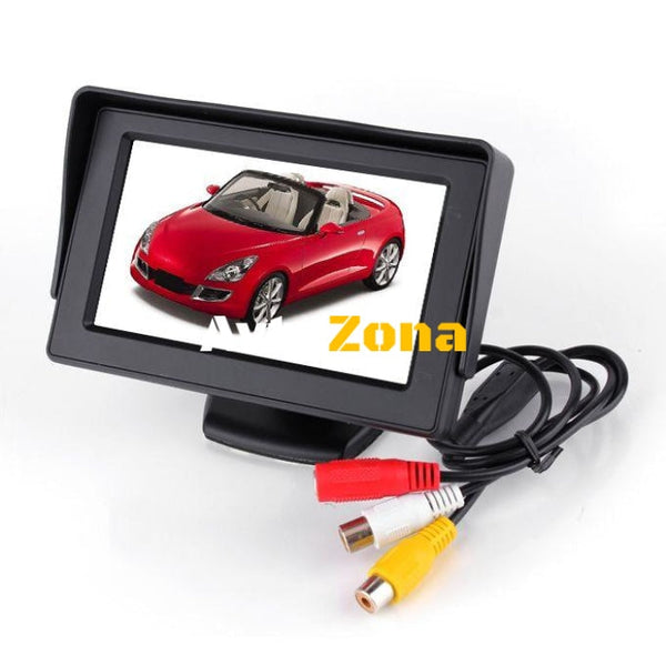 Цветен LCD дисплей 4,5’ за камера за задно виждане - Avtozona