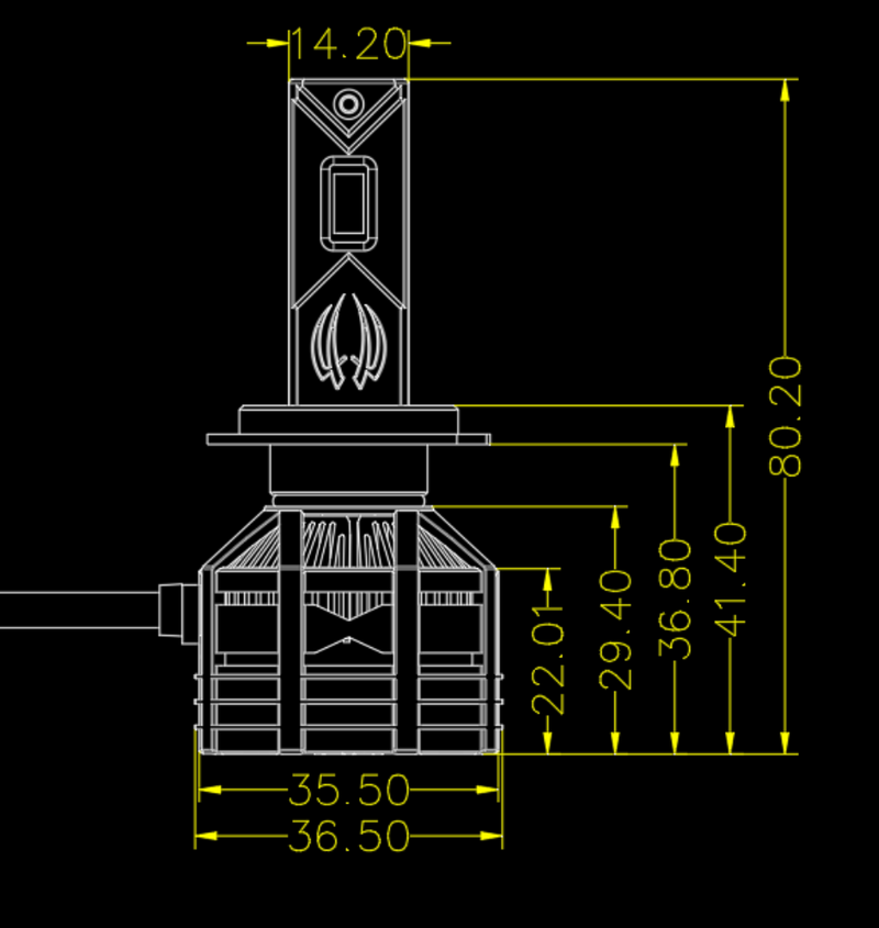 Комплект LED крушки H4 150W 15000lm – Canbus без грешки, 6000K за къси и дълги светлини