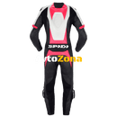 Дамски кожен мото екип SPIDI TRACK PERF PRO Black/Fuchsia - Avtozona