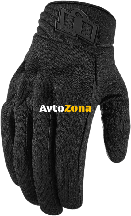 Дамски мото ръкавици ICON ANTHEM 2 - BLACK - Avtozona