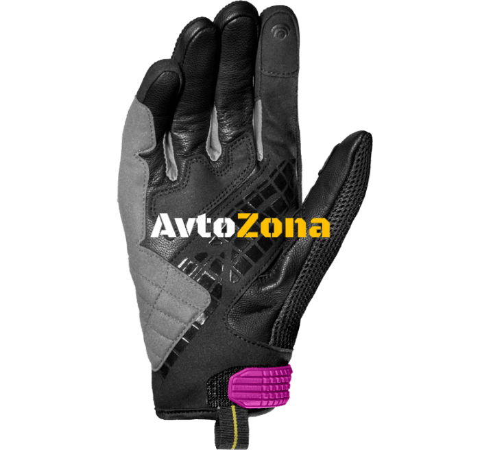 Дамски мото ръкавици SPIDI G-CARBON Black/Fuchsia - Avtozona