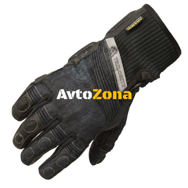 Дамски мото ръкавици TRILOBITE 1840 PARADO BLACK - Avtozona
