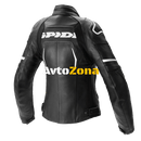 Дамско кожено яке SPIDI Evorider 2 Leather Black/White - Avtozona