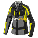 Дамско текстилно яке SPIDI 4 SEASON EVO Yelllow fluo - Avtozona