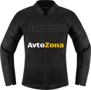 Дамско текстилно мото яке ICON HOOLIGAN CE BLACK - Avtozona