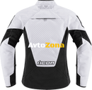 Дамско текстилно мото яке ICON MESH AF WHITE - Avtozona
