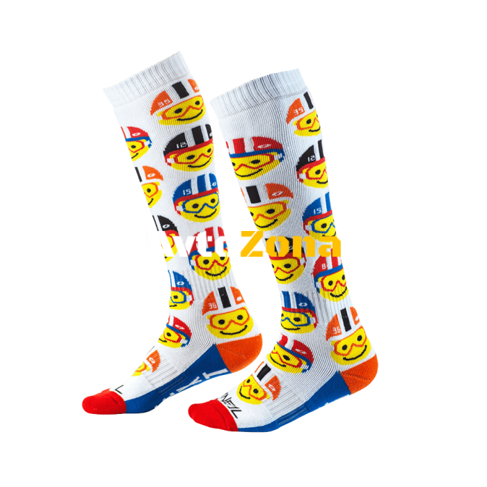 Детски мотокрос чорапи O’NEAL PRO MX EMOJI RACER MULTI 2020 - Avtozona