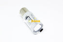 Диодна крушка BA15S с 6 х 5W CREE диода и лупа двойна светлина бяла - Avtozona
