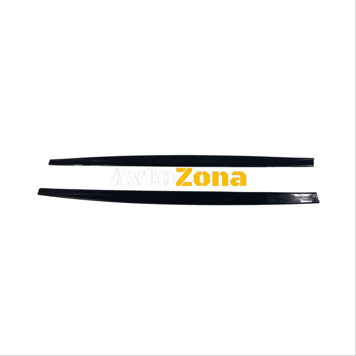 ДОБАВКА ЗА ПРАГОВЕ ЗА BMW E60 (2003-2010) - M-PERFORMANCE ДИЗАЙН - ЧЕРЕН ГЛАНЦ - Avtozona