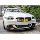 Добавка за предна м-броня за BMW F10 (2010-2016) M-Tech - черен гланц - Avtozona