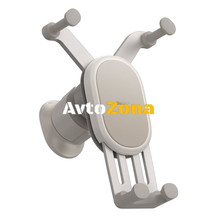 Държач за телефон Baseus Stable Series за вентилационната решетка сив (SUWX020002) - Avtozona