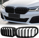 Двойни Бъбреци Решетки За BMW 5 SERIES G30 G31 LCI БМВ 5-та Серия Facelift BMW G30 G31 G38 2020г.-2023г. Черен Гланц Лак - Avtozona