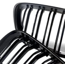 Двойни Бъбреци Решетки За БМВ BMW F22 F23 F24 F27 E87 2012г.-2018г. Черен Гланц Лак - Avtozona