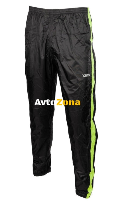 Дъждобран панталон SECA DROP BLACK/FLUO - Avtozona