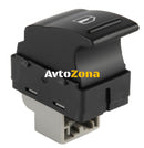 Единичен Бутон Копче Ел. Стъкла За VW Transporter Транспортер 5 / 6 Multivan 7E0959855 - Avtozona