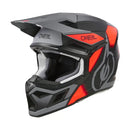 Мотокрос каска 3SERIES VISION BLACK/RED/GRAY V.24 - Avtozona