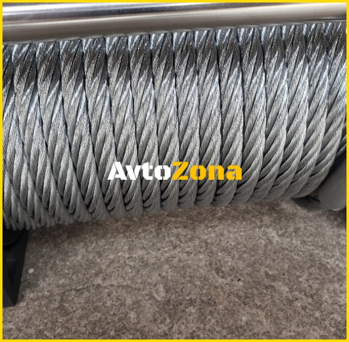 Електрическа лебедка с текстилно въже 6000LBS (2721 кг) - Avtozona