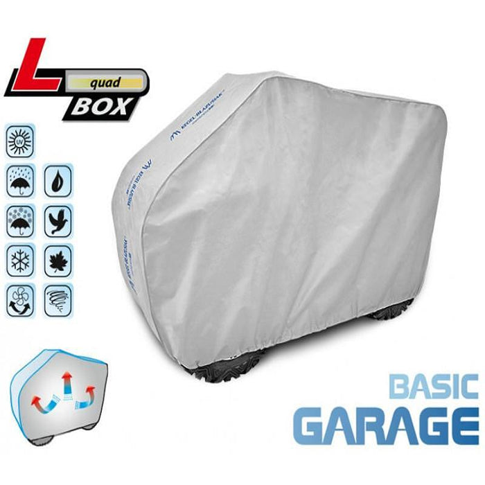 Покривало Kegel серия Basic L BOX QUAD за ATV - Сиво