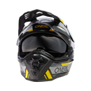 ЕНДУРО КАСКА D-SRS SQUARE V.24 BLACK/GRAY/NEON YELLOW - Avtozona