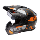 ЕНДУРО КАСКА D-SRS SQUARE V.24 BLACK/GRAY/ORANGE - Avtozona