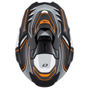 ЕНДУРО КАСКА D-SRS SQUARE V.24 BLACK/GRAY/ORANGE - Avtozona