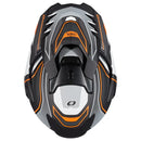 ЕНДУРО КАСКА D-SRS SQUARE V.24 BLACK/GRAY/ORANGE - Avtozona