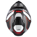 Ендуро каска D-SRS SQUARE V.24 BLACK/GRAY/RED - Avtozona