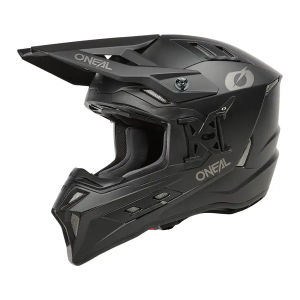 Ендуро каска O’NEAL EX-SRS SOLID BLACK V.24 - Avtozona