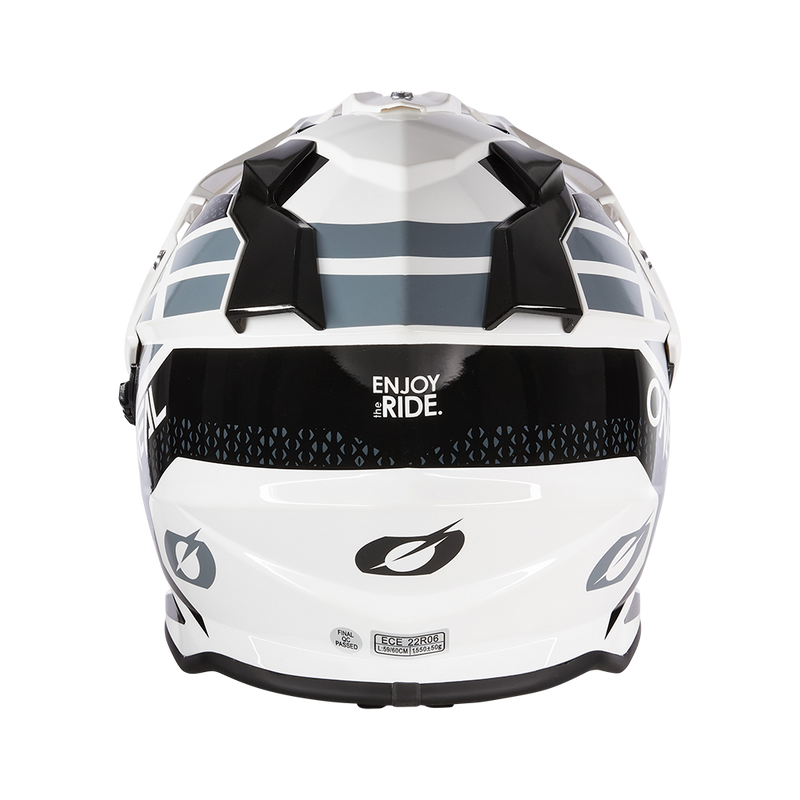 Ендуро каска O’NEAL SIERRA II R WHITE/BLACK/GRAY V.24 - Avtozona