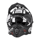 Ендуро каска O’NEAL SIERRA II TORMENT V.23 BLACK/WHITE - Avtozona