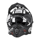 Ендуро каска O’NEAL SIERRA II TORMENT V.23 BLACK/WHITE - Avtozona