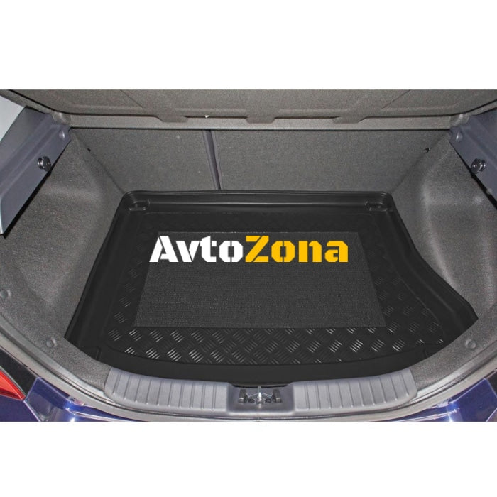 Анти плъзгаща Твърда гумена стелка за багажник за Hyundai i30 (2007-2012) 5 doors with spare tyre - Avtozona