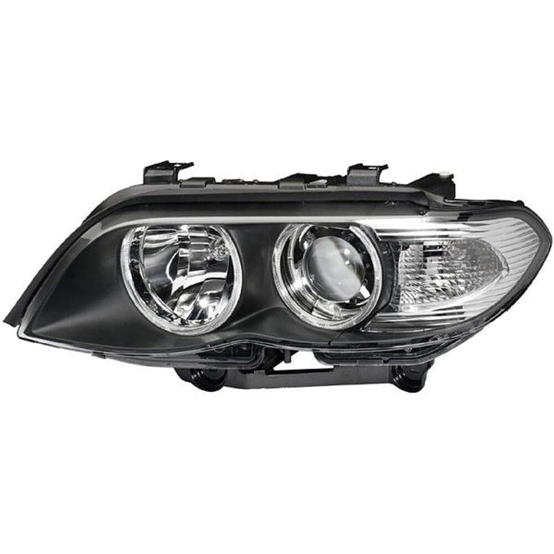 Фарове HELLA за BMW X5 E53 (2004-2006)- Халоген с Бял Мигач - Avtozona