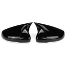 Черни гланцови капаци за огледала за VW Golf 6