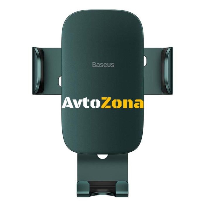 Гравитационен държач за телефон за вентилационна решетка на Baseus Metal Age II зелен - Avtozona