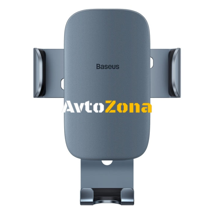 Гравитационен държач за телефон за кръгла вентилационна решетка Baseus Metal Age II тъмносив (SUJS030013) - Avtozona
