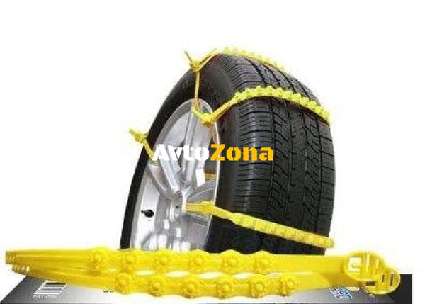 Пластмасови вериги за сняг PVC за 13’’ 14’’ 15’’ 16’’- 10бр. за две гуми - Avtozona