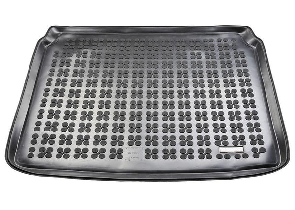 Гумена стелка за багажник за Volkswagen Tiguan (2007 - 2015) 5 seats with a tool set located in the trunk / with