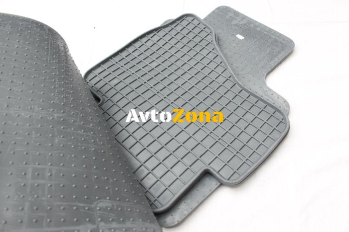 Гумени стелки за Citroen C1 (2008 - 2014) Peugeot 107 (2005 - 2014) Toyota Aygo (2005-2014) - Сиви - Avtozona