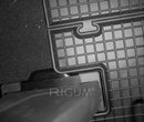 Гумени стелки Rigum за Ford Transit Custom (2012-2023) Втори ред седалки - Avtozona