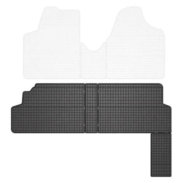 Гумени стелки Frogum за Toyota Proace (2013-2016) за 2-ри ред - Avtozona