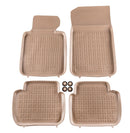 Гумени стелки Rezaw-Plast за BMW E90 E91 (2004-2012) - тип леген бежови - Avtozona