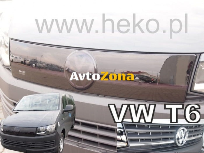 Зимен дефлектор за VW Caravelle T6 / Transporter - upper - Avtozona